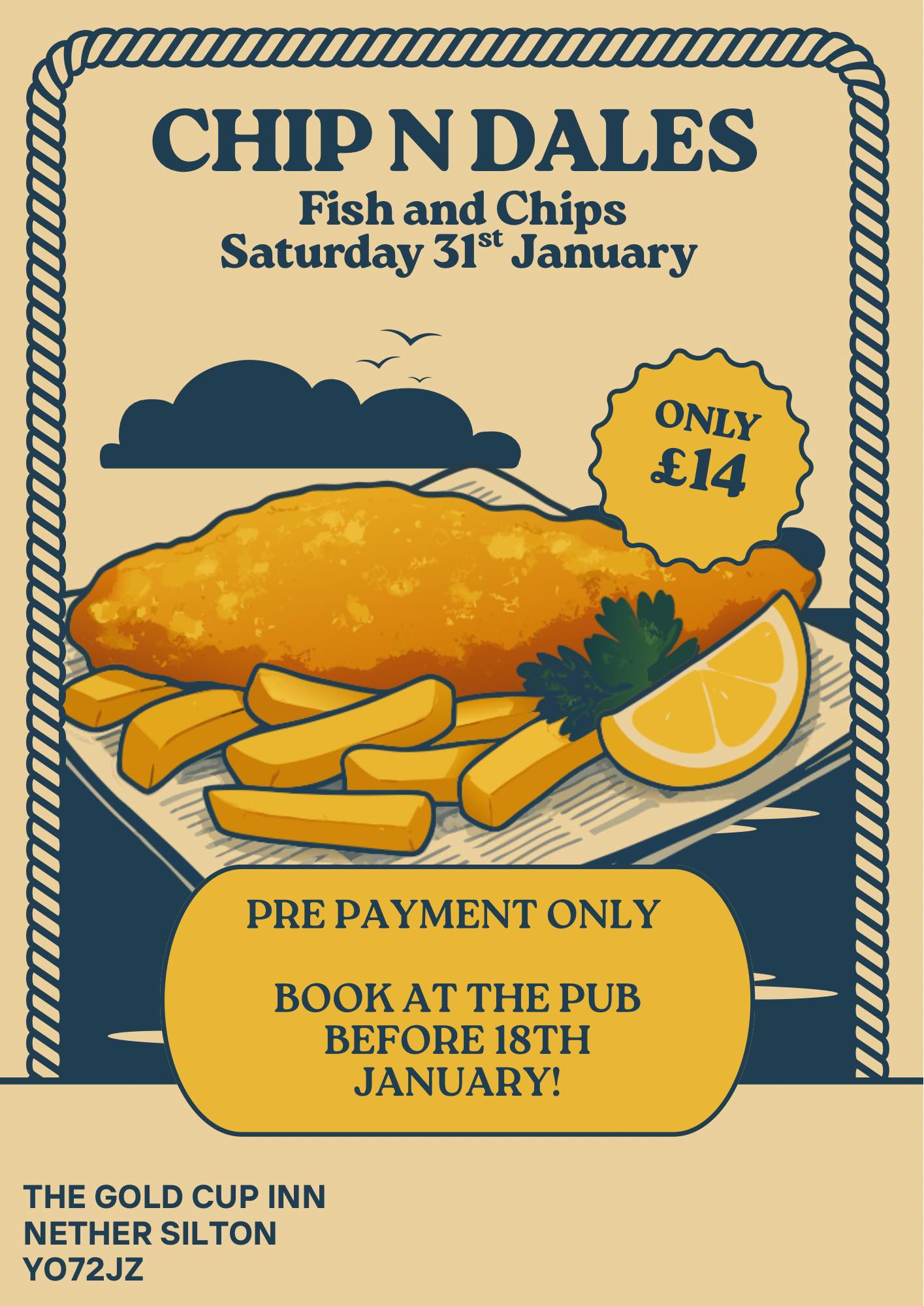 Fish and Chips, 31st January 2026