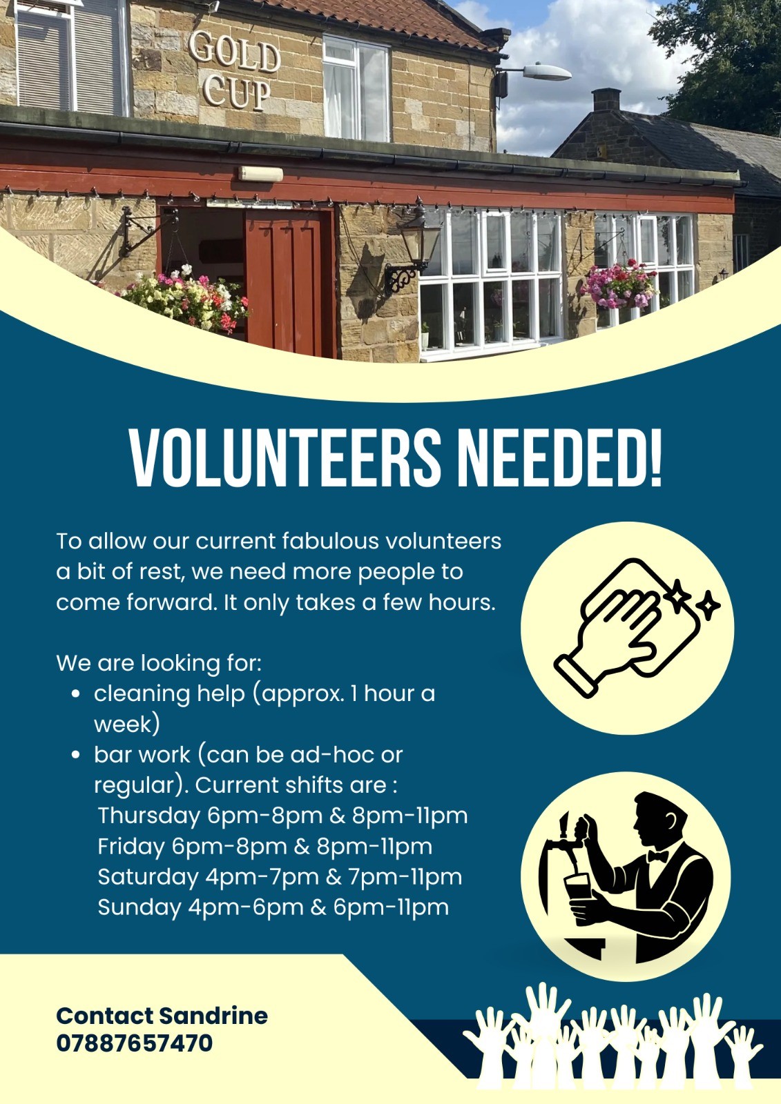 Volunteers needed