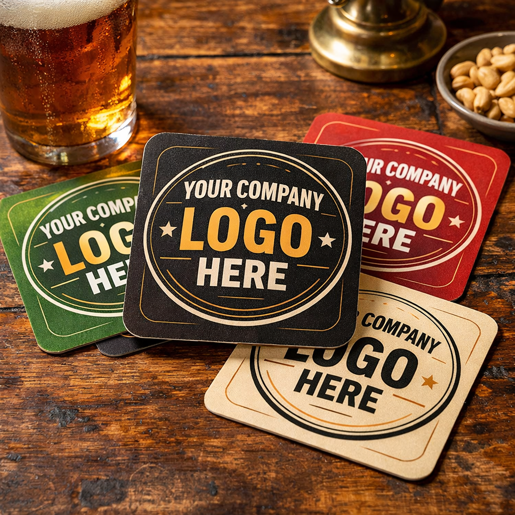 Beer mat advertising, Gold Cup Inn