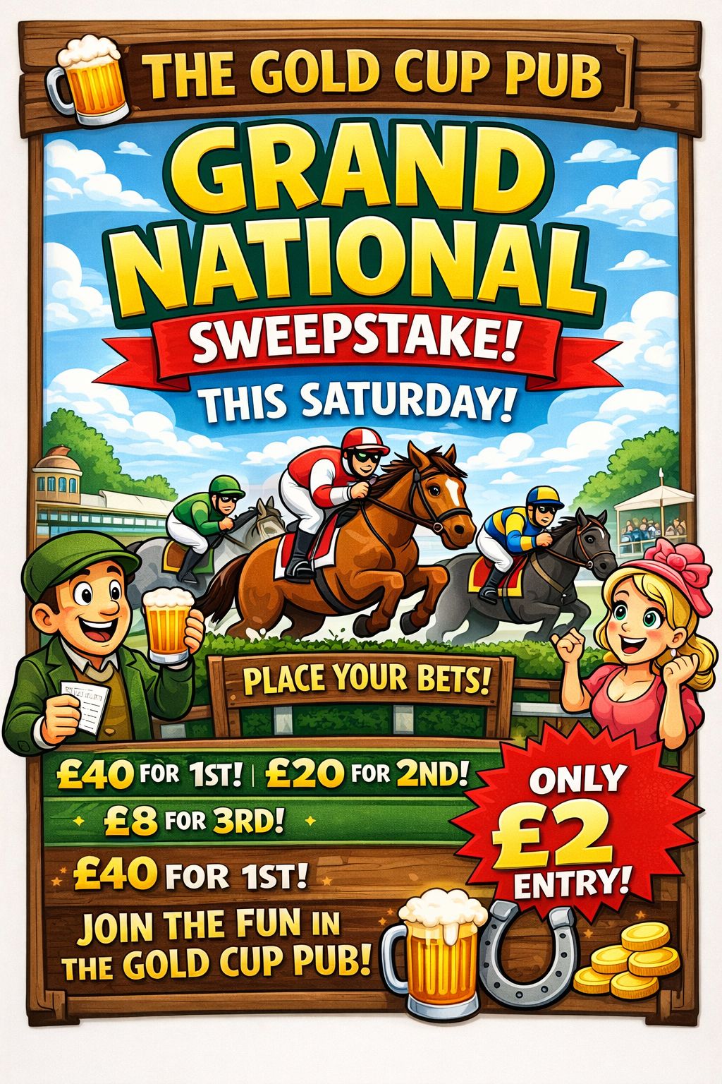 Grand National sweepstake